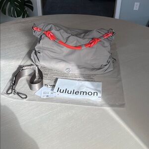 Lululemon Convertible Ruched Crossbody Bag